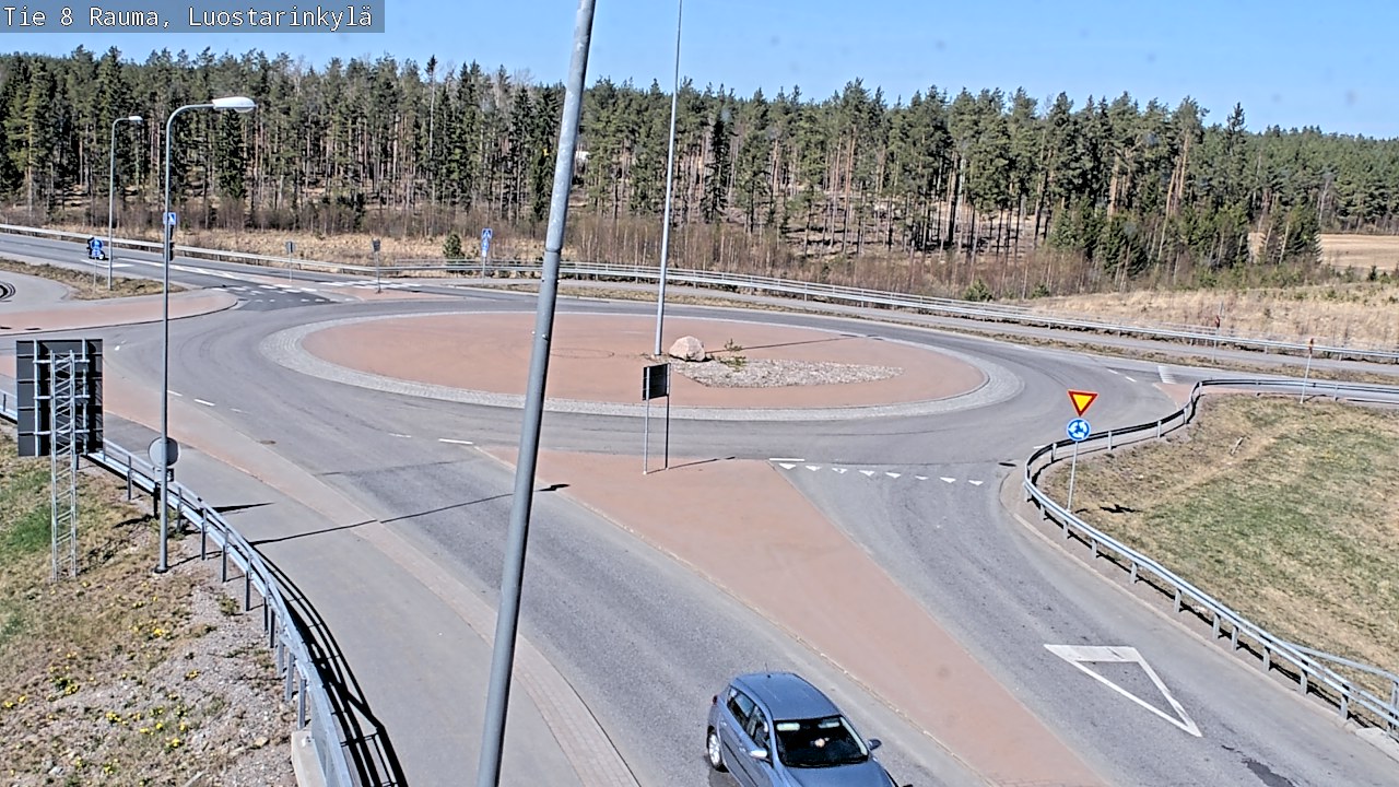 Kelikamerat Kuva Tie 8 Rauma, Luostarinkylä, Rauma, Satakunta