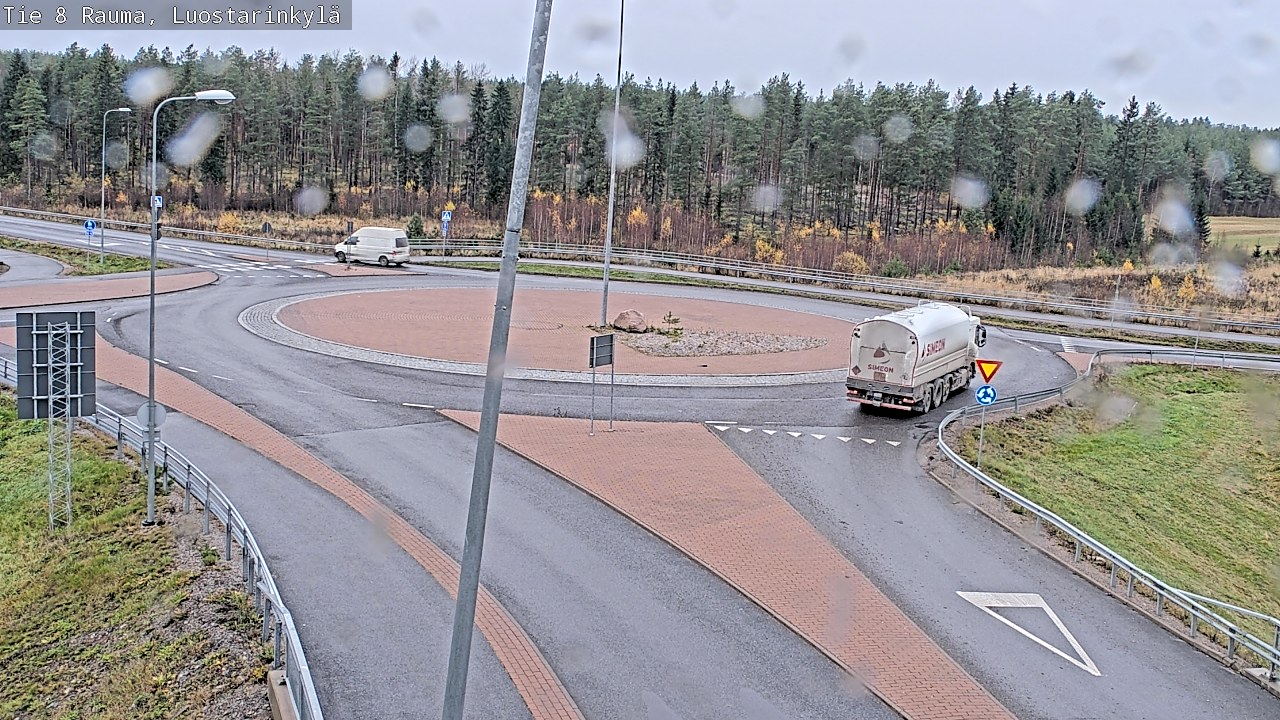 Kelikamerat Kuva Tie 8 Rauma, Luostarinkylä, Rauma, Satakunta