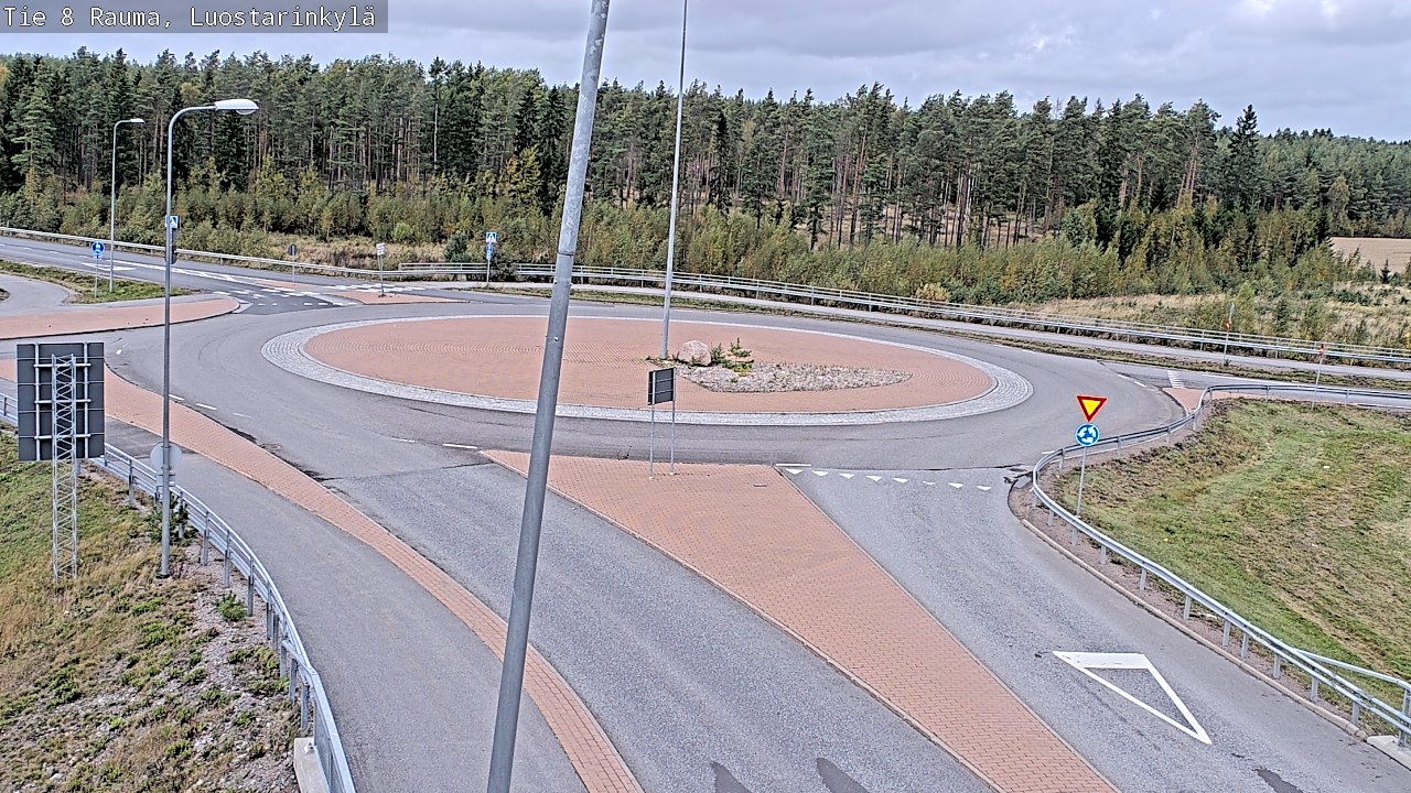 Kelikamerat Kuva Tie 8 Rauma, Luostarinkylä, Rauma, Satakunta