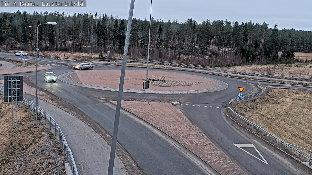 Kelikamerat Kuva Tie 8 Rauma, Luostarinkylä, Rauma, Satakunta