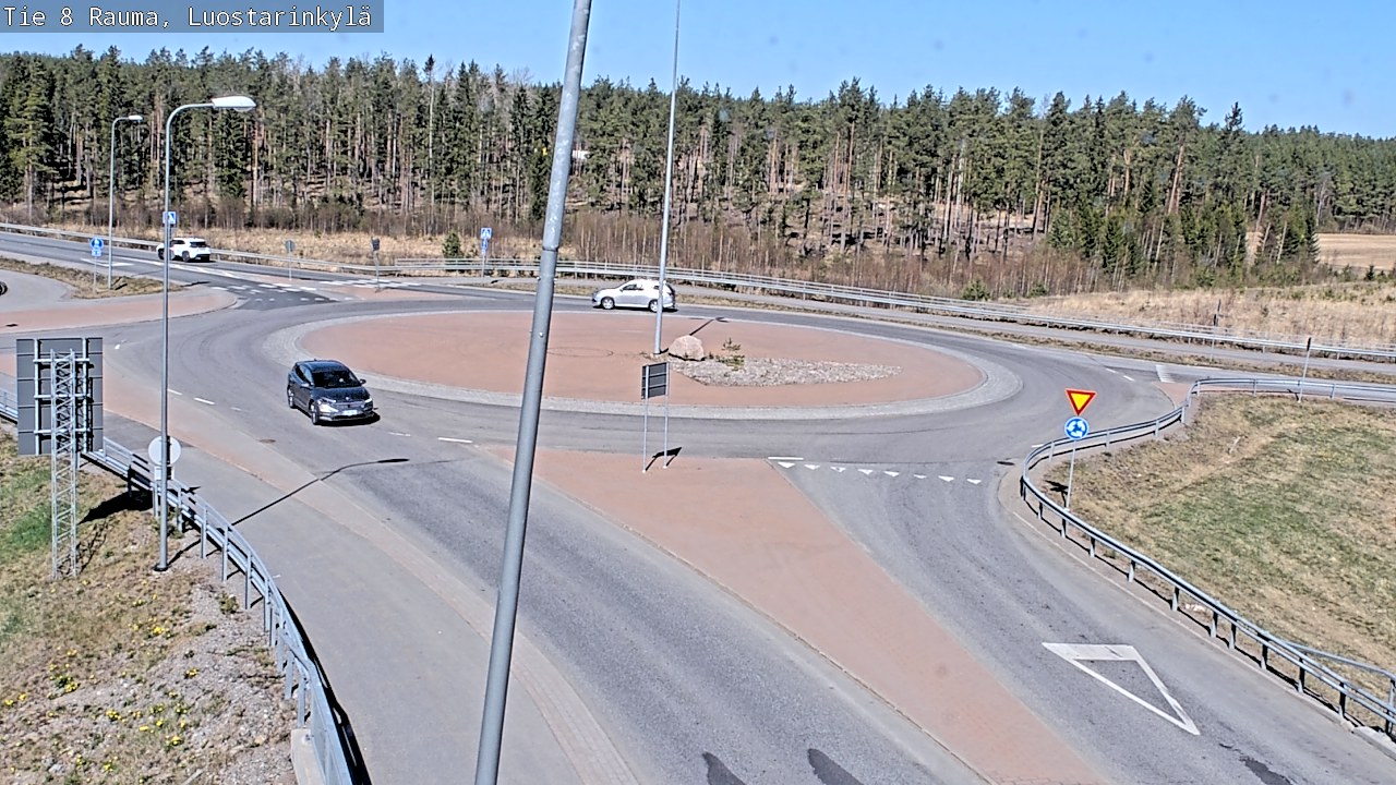 Kelikamerat Kuva Tie 8 Rauma, Luostarinkylä, Rauma, Satakunta