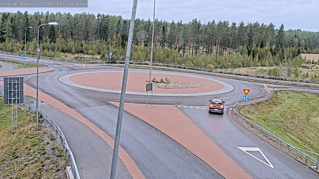 Kelikamerat Kuva Tie 8 Rauma, Luostarinkylä, Rauma, Satakunta