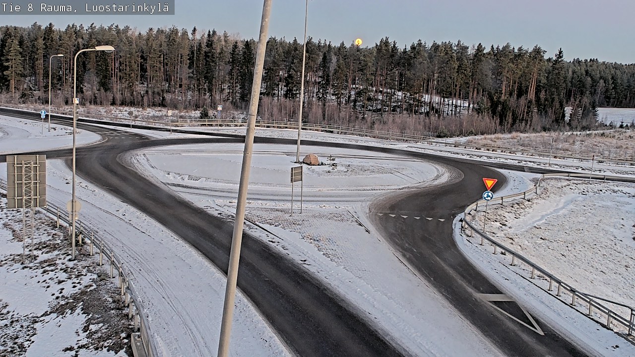 Kelikamerat Kuva Tie 8 Rauma, Luostarinkylä, Rauma, Satakunta