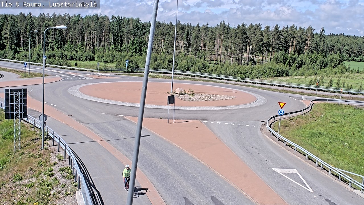 Kelikamerat Kuva Tie 8 Rauma, Luostarinkylä, Rauma, Satakunta