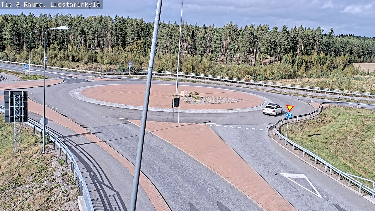 Kelikamerat Kuva Tie 8 Rauma, Luostarinkylä, Rauma, Satakunta