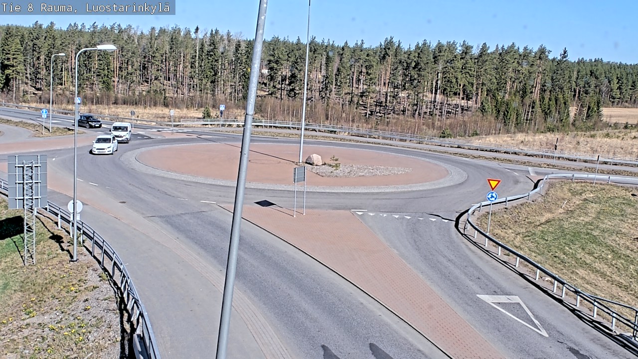 Kelikamerat Kuva Tie 8 Rauma, Luostarinkylä, Rauma, Satakunta
