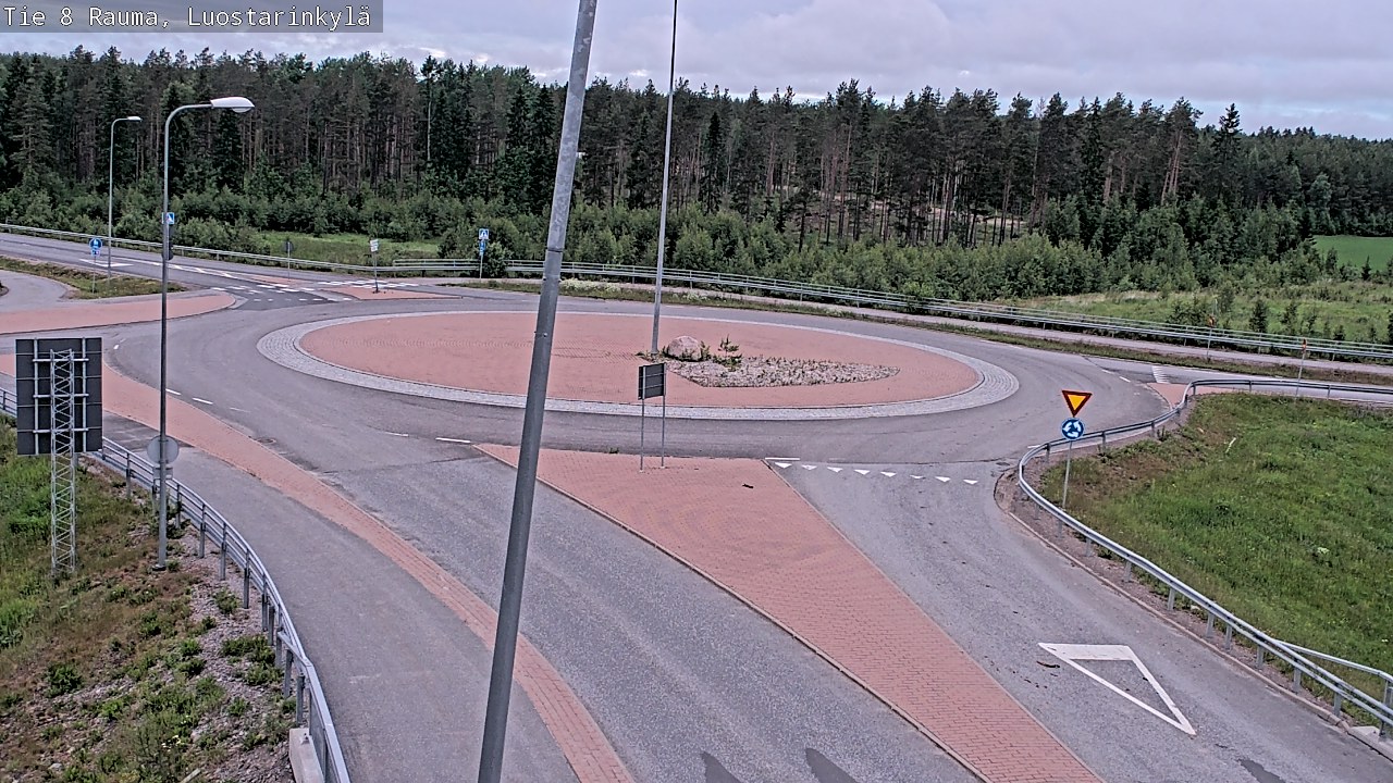 Kelikamerat Kuva Tie 8 Rauma, Luostarinkylä, Rauma, Satakunta