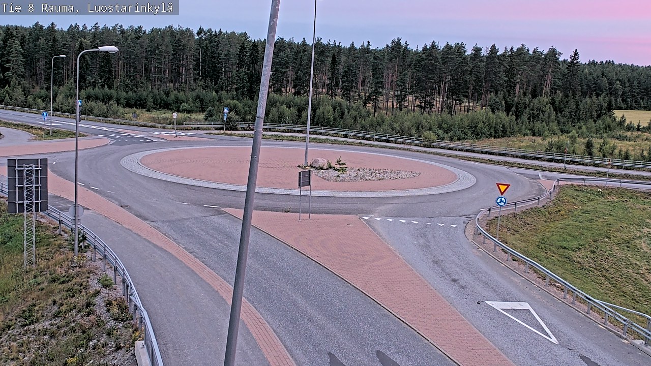 Weather Camera Image Road 8 Rauma, Luostarinkylä, Rauma, Satakunta