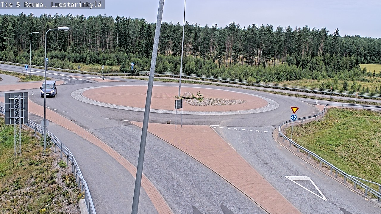 Weather Camera Image Road 8 Rauma, Luostarinkylä, Rauma, Satakunta