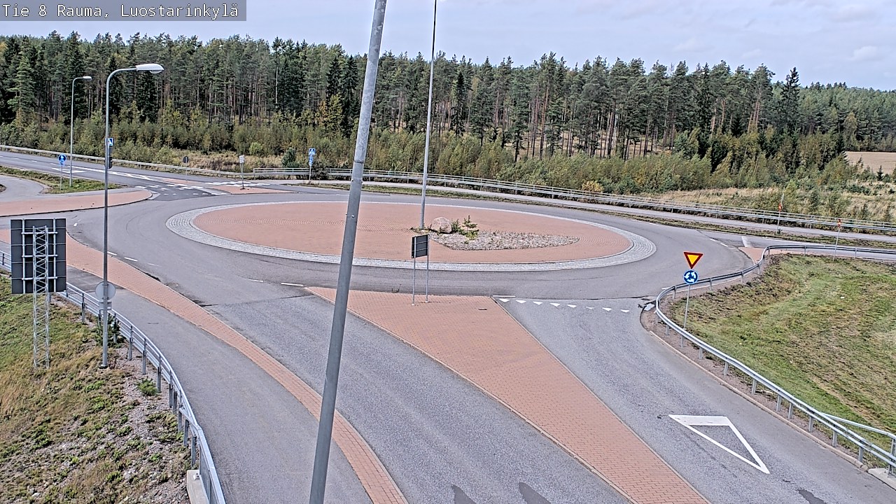 Kelikamerat Kuva Tie 8 Rauma, Luostarinkylä, Rauma, Satakunta