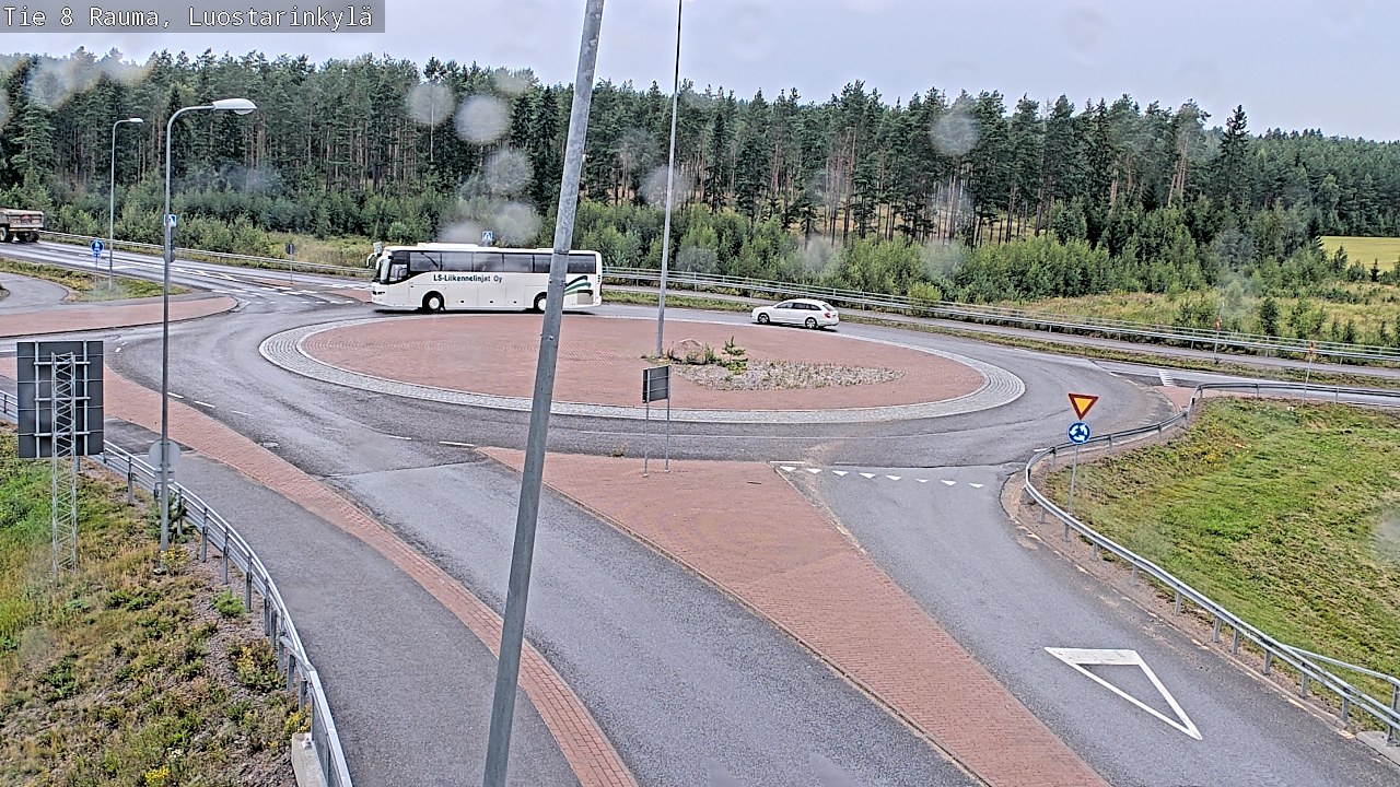 Weather Camera Image Road 8 Rauma, Luostarinkylä, Rauma, Satakunta