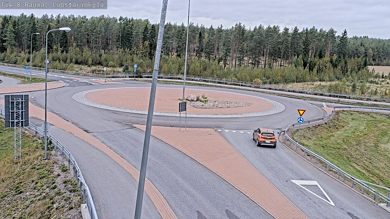 Kelikamerat Kuva Tie 8 Rauma, Luostarinkylä, Rauma, Satakunta