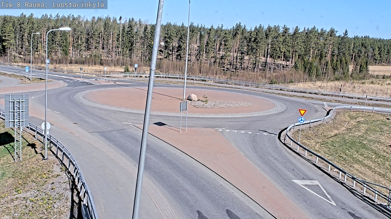 Kelikamerat Kuva Tie 8 Rauma, Luostarinkylä, Rauma, Satakunta