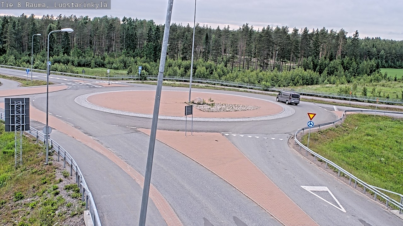 Kelikamerat Kuva Tie 8 Rauma, Luostarinkylä, Rauma, Satakunta