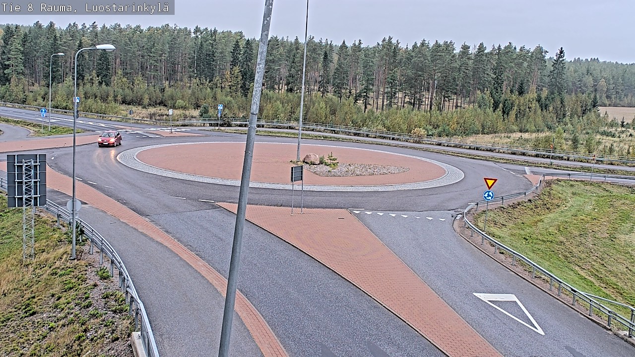 Kelikamerat Kuva Tie 8 Rauma, Luostarinkylä, Rauma, Satakunta