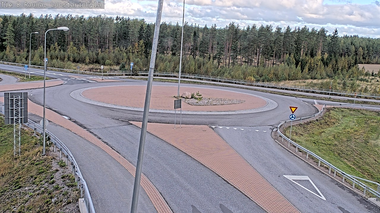 Weather Camera Image Road 8 Rauma, Luostarinkylä, Rauma, Satakunta