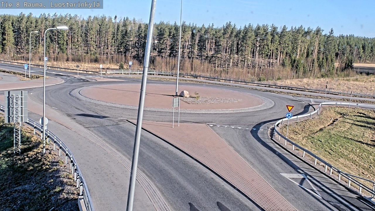 Kelikamerat Kuva Tie 8 Rauma, Luostarinkylä, Rauma, Satakunta