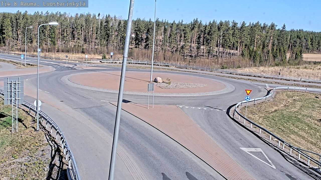 Kelikamerat Kuva Tie 8 Rauma, Luostarinkylä, Rauma, Satakunta