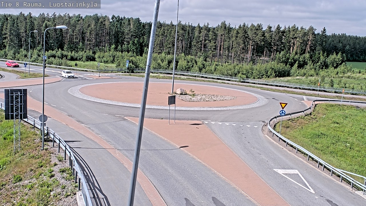 Kelikamerat Kuva Tie 8 Rauma, Luostarinkylä, Rauma, Satakunta