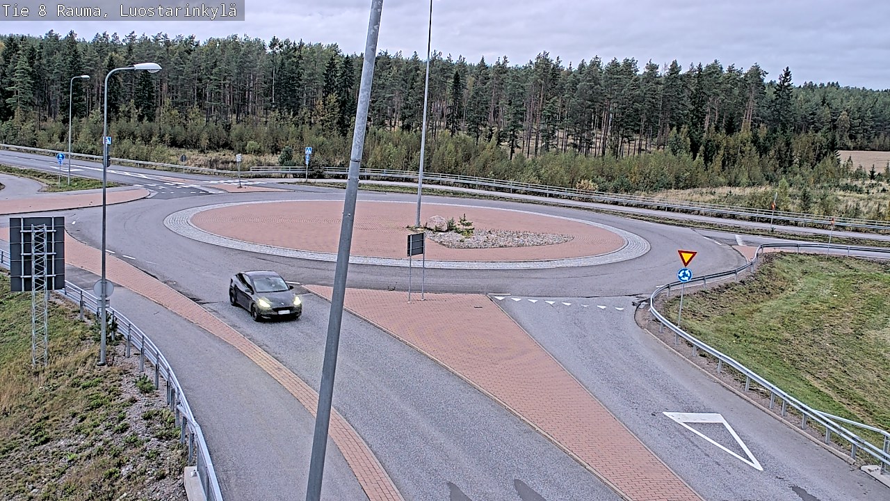 Kelikamerat Kuva Tie 8 Rauma, Luostarinkylä, Rauma, Satakunta