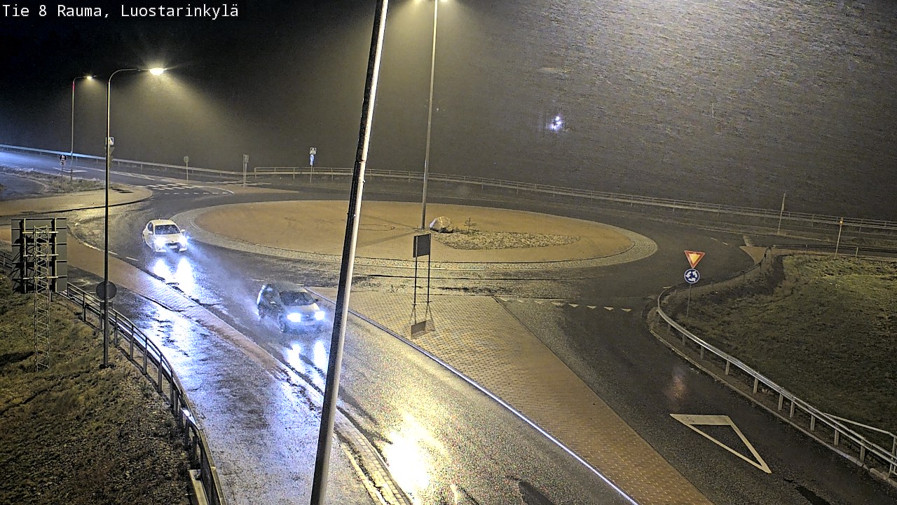 Weather Camera Image Road 8 Rauma, Luostarinkylä, Rauma, Satakunta