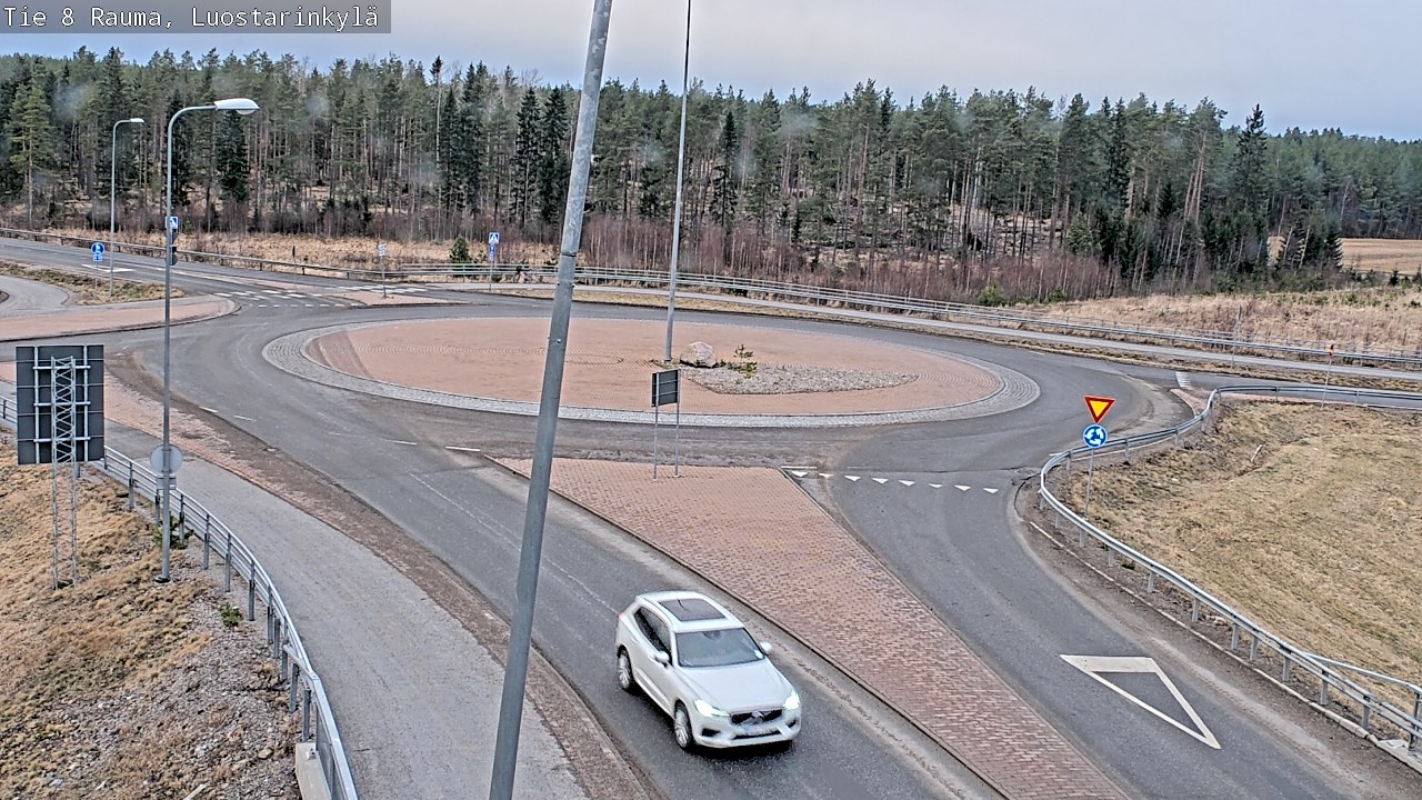 Kelikamerat Kuva Tie 8 Rauma, Luostarinkylä, Rauma, Satakunta