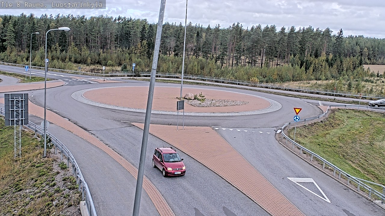 Kelikamerat Kuva Tie 8 Rauma, Luostarinkylä, Rauma, Satakunta