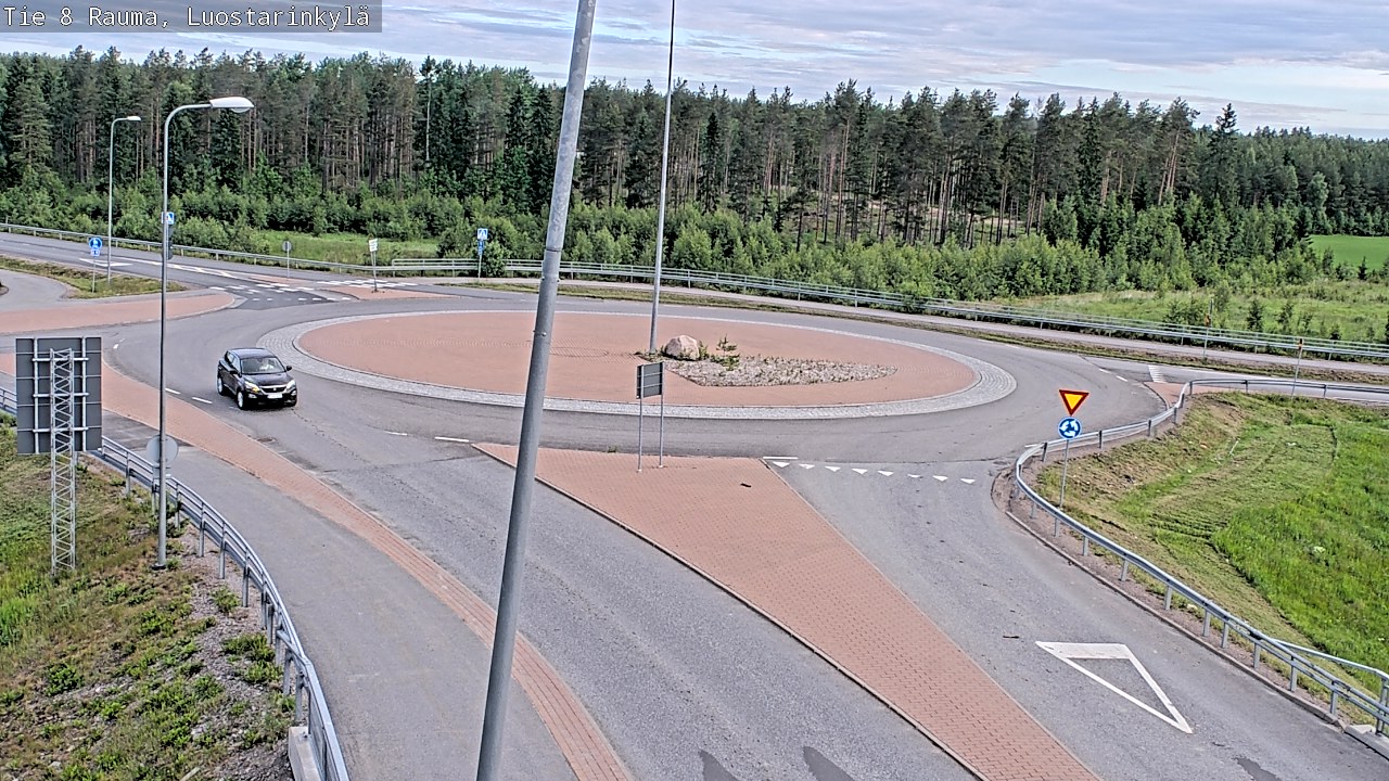 Kelikamerat Kuva Tie 8 Rauma, Luostarinkylä, Rauma, Satakunta