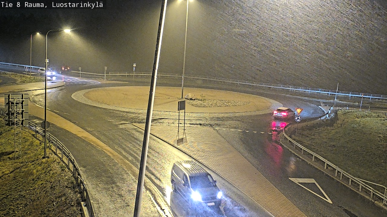 Weather Camera Image Road 8 Rauma, Luostarinkylä, Rauma, Satakunta