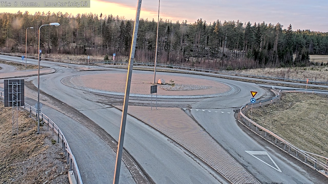 Kelikamerat Kuva Tie 8 Rauma, Luostarinkylä, Rauma, Satakunta