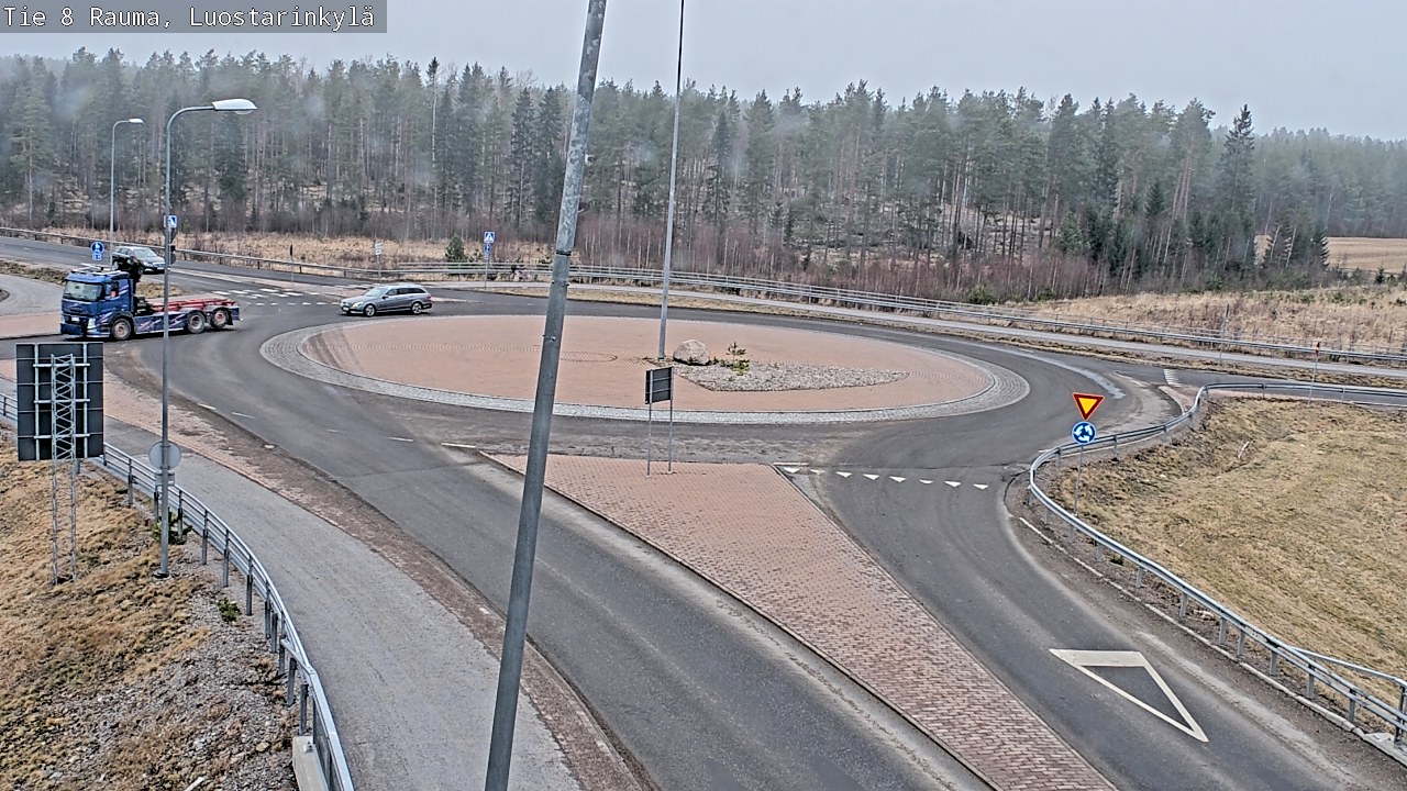 Weather Camera Image Road 8 Rauma, Luostarinkylä, Rauma, Satakunta