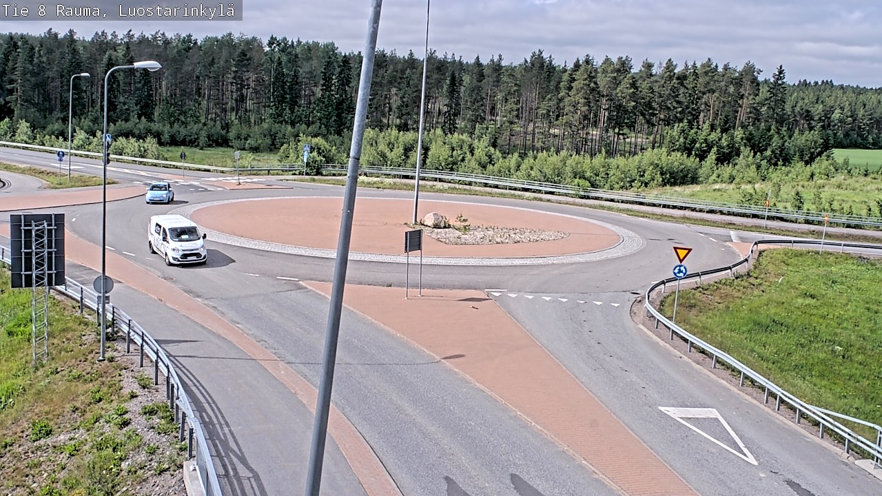 Kelikamerat Kuva Tie 8 Rauma, Luostarinkylä, Rauma, Satakunta