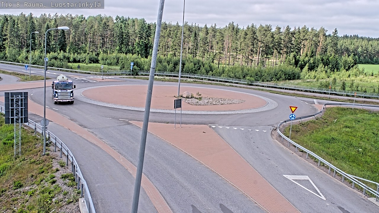 Kelikamerat Kuva Tie 8 Rauma, Luostarinkylä, Rauma, Satakunta
