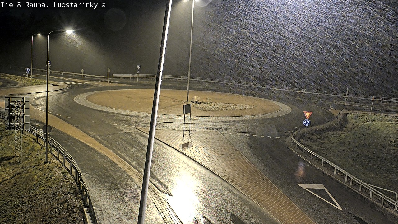 Weather Camera Image Road 8 Rauma, Luostarinkylä, Rauma, Satakunta