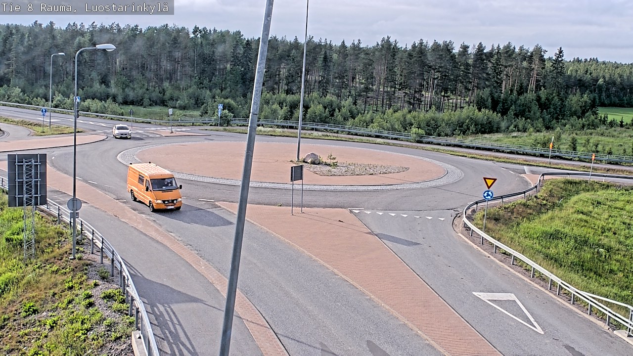 Kelikamerat Kuva Tie 8 Rauma, Luostarinkylä, Rauma, Satakunta