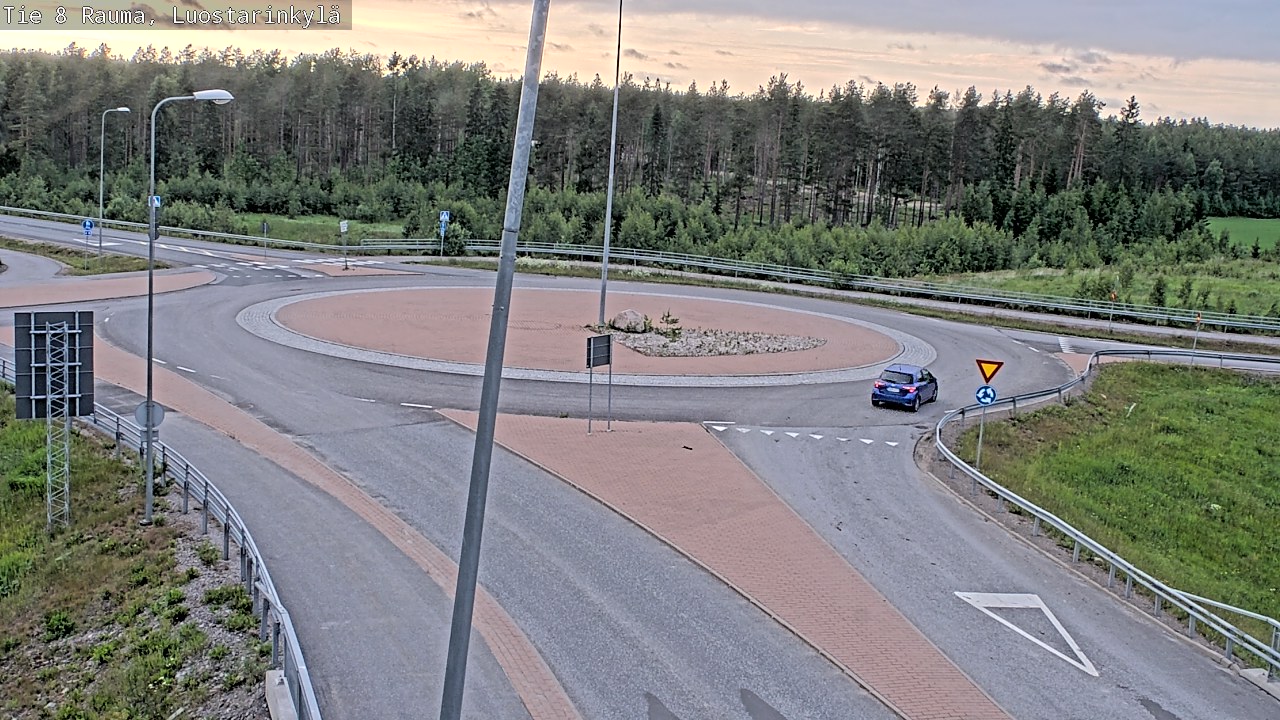 Kelikamerat Kuva Tie 8 Rauma, Luostarinkylä, Rauma, Satakunta