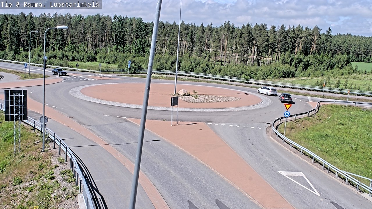 Kelikamerat Kuva Tie 8 Rauma, Luostarinkylä, Rauma, Satakunta