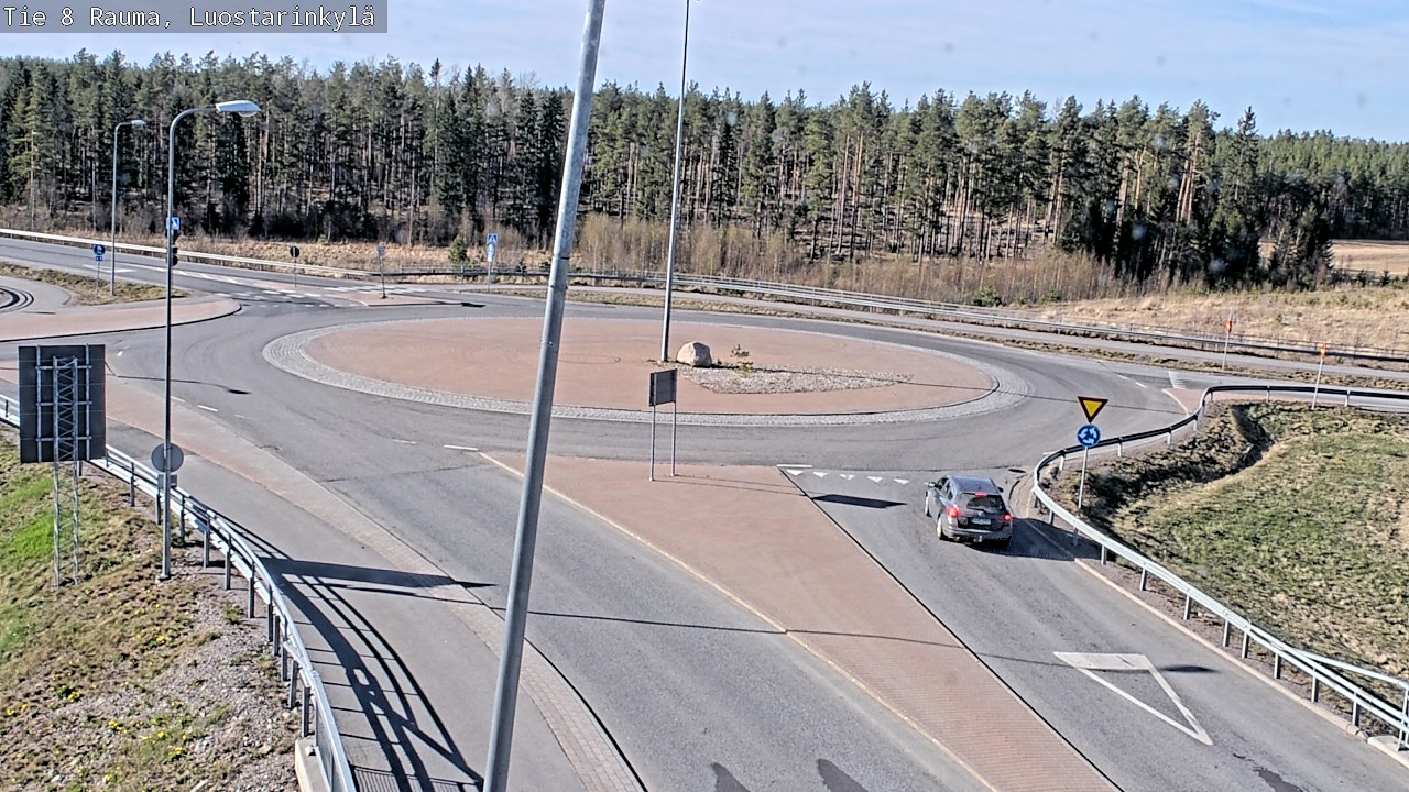 Kelikamerat Kuva Tie 8 Rauma, Luostarinkylä, Rauma, Satakunta