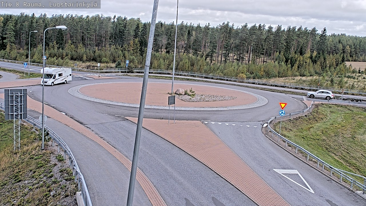 Kelikamerat Kuva Tie 8 Rauma, Luostarinkylä, Rauma, Satakunta