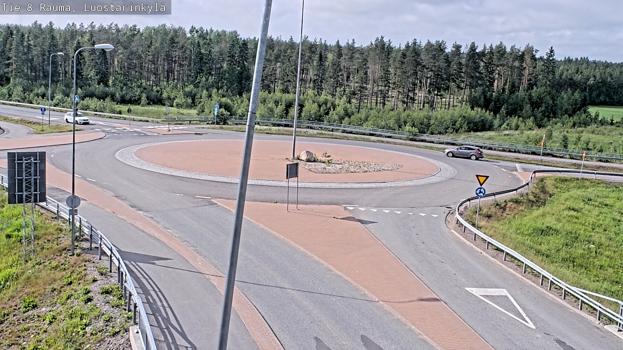 Kelikamerat Kuva Tie 8 Rauma, Luostarinkylä, Rauma, Satakunta