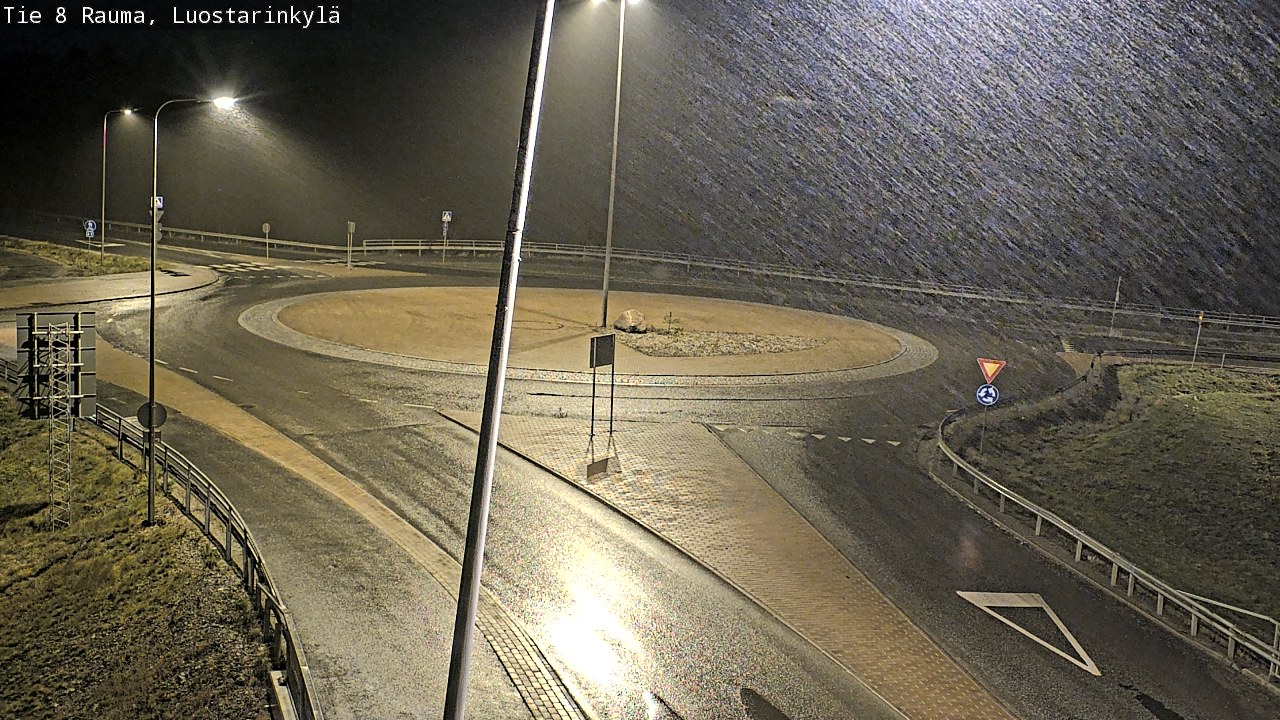 Weather Camera Image Road 8 Rauma, Luostarinkylä, Rauma, Satakunta