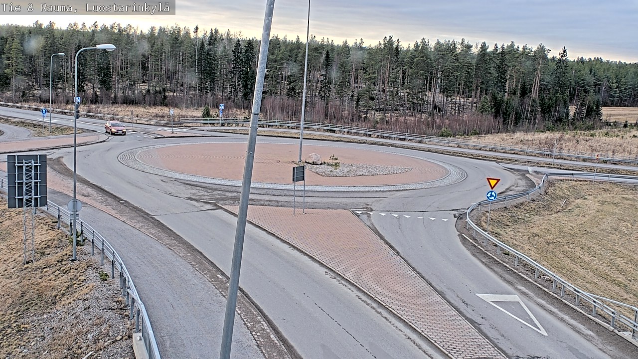 Kelikamerat Kuva Tie 8 Rauma, Luostarinkylä, Rauma, Satakunta