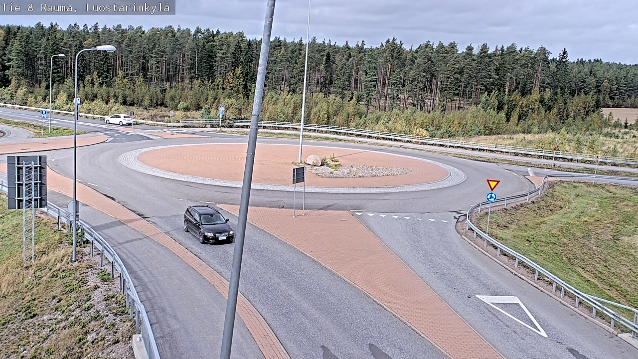 Kelikamerat Kuva Tie 8 Rauma, Luostarinkylä, Rauma, Satakunta