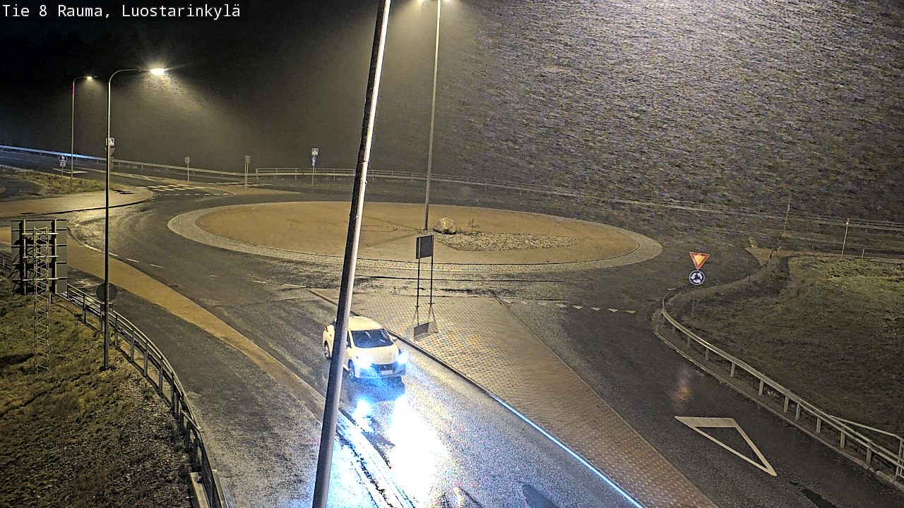 Weather Camera Image Road 8 Rauma, Luostarinkylä, Rauma, Satakunta