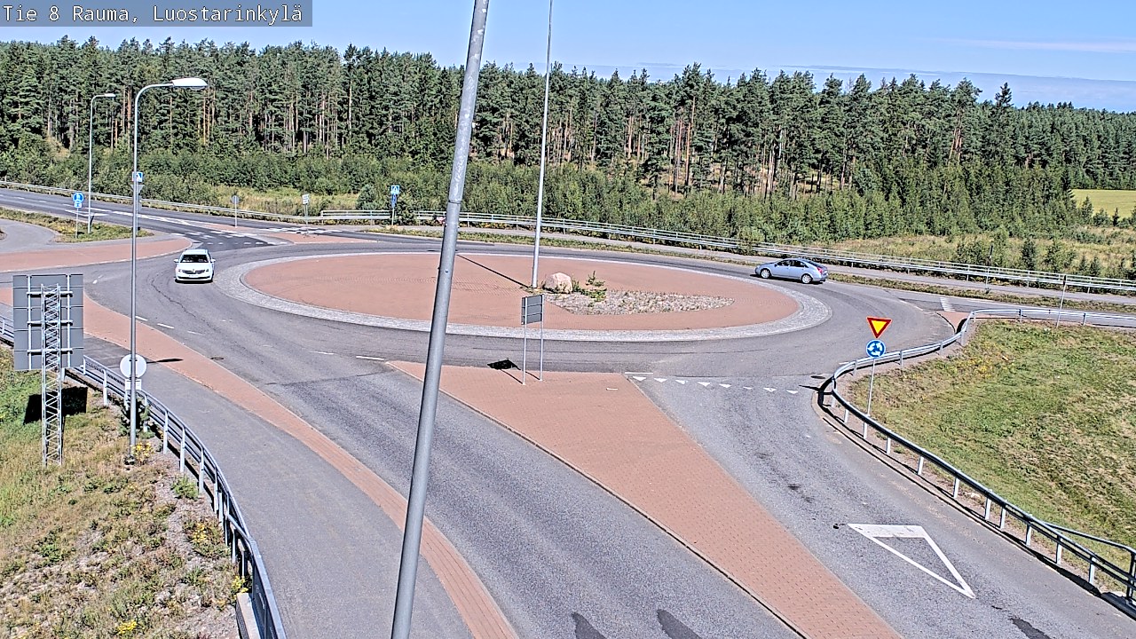 Kelikamerat Kuva Tie 8 Rauma, Luostarinkylä, Rauma, Satakunta
