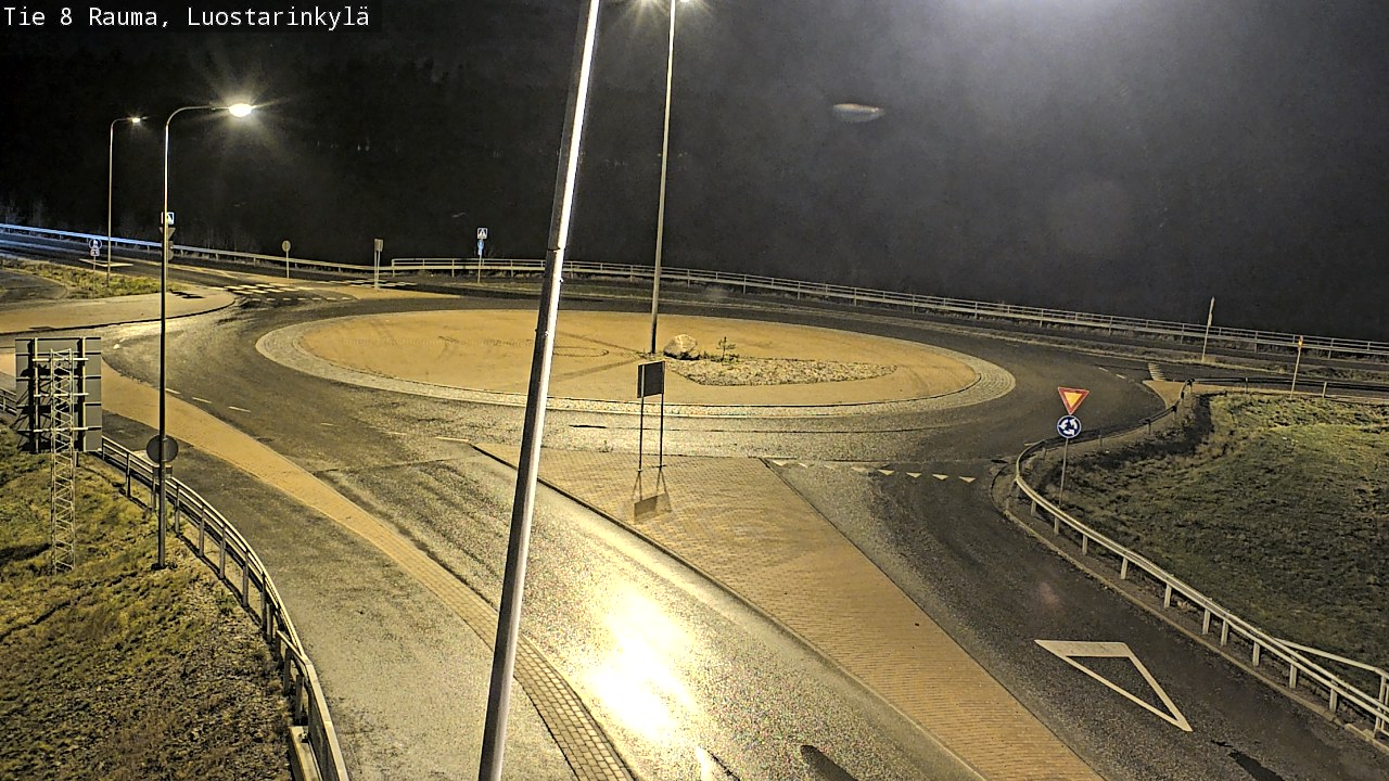Weather Camera Image Road 8 Rauma, Luostarinkylä, Rauma, Satakunta