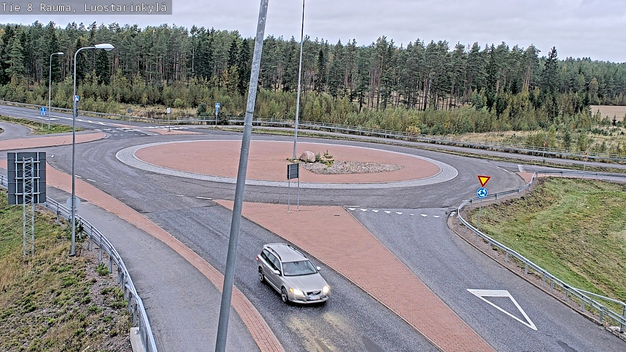 Kelikamerat Kuva Tie 8 Rauma, Luostarinkylä, Rauma, Satakunta