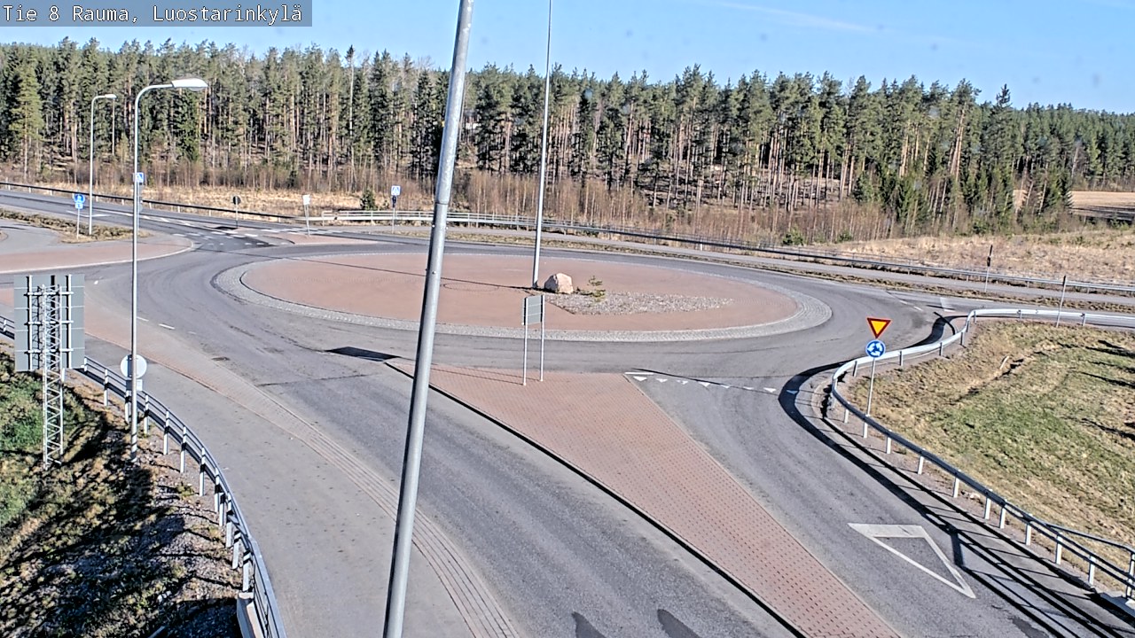 Kelikamerat Kuva Tie 8 Rauma, Luostarinkylä, Rauma, Satakunta