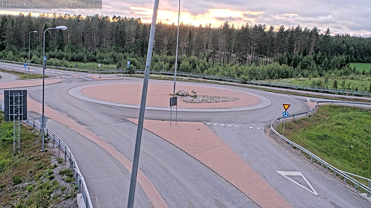 Kelikamerat Kuva Tie 8 Rauma, Luostarinkylä, Rauma, Satakunta