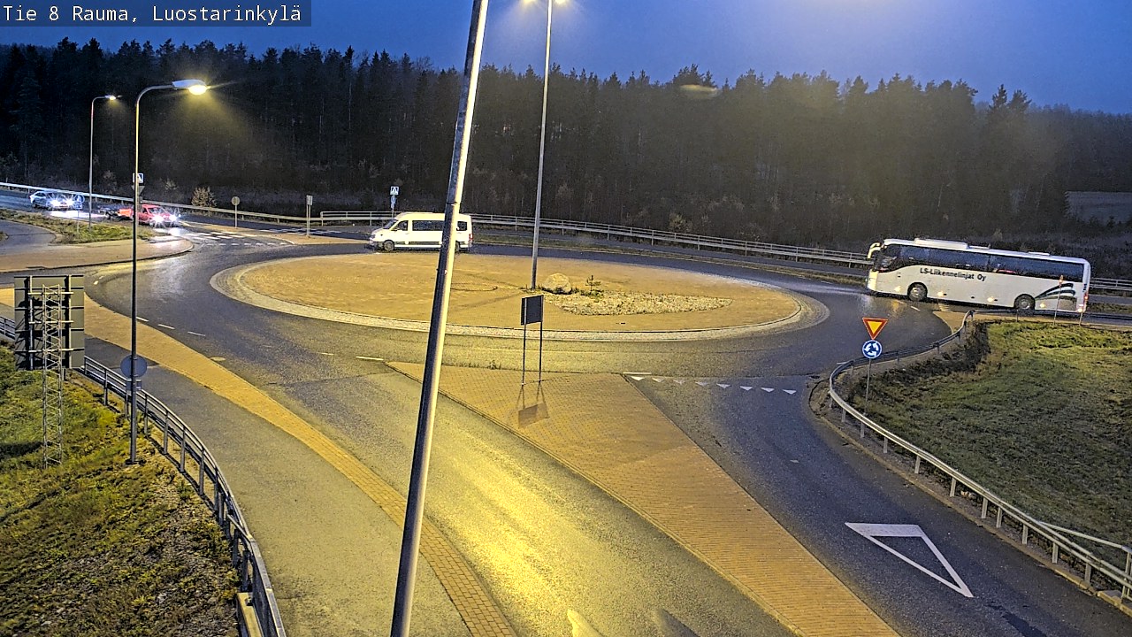 Kelikamerat Kuva Tie 8 Rauma, Luostarinkylä, Rauma, Satakunta